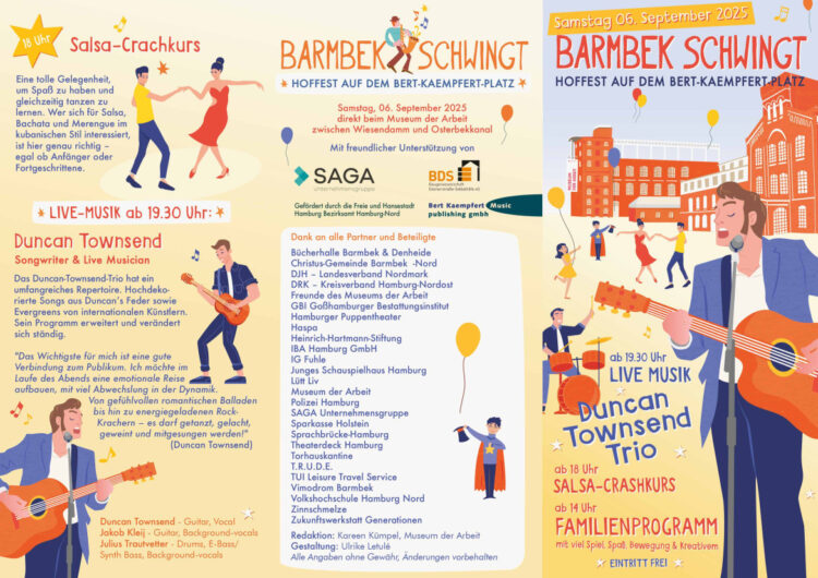 Bild: Programm Barmbek Schwingt 2025